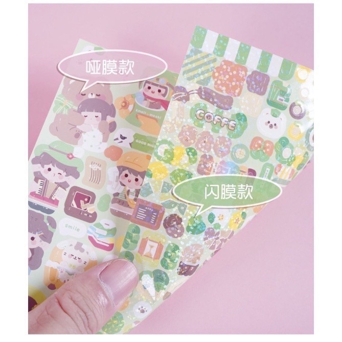 【貼紙包】小麻糬《咕咕貼》咕卡貼紙 手帳DIY貼紙 裝飾貼紙-細節圖9