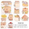 【分裝-便簽】提拉多telado《阿布吃吃吃/阿布情侶日常/阿布上學記/阿布日付2》可愛風格便簽-規格圖1