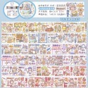 【分裝】提拉多telado《阿布系列-上學記/生活日常/四季穿搭/果醬派對/表情可愛多/四季穿搭/日付》和紙PET膠帶-規格圖6