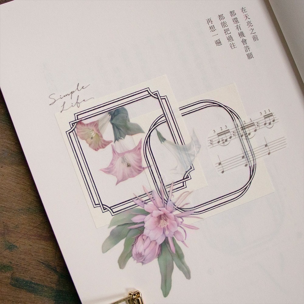 【分裝-便簽】樂意Loidesign《神秘學/植物園/三半拍-月光譜/美好播放-小星星》-細節圖2