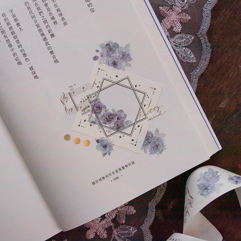 【分裝-便簽】樂意Loidesign《神秘學/植物園/三半拍-月光譜/美好播放-小星星》-細節圖3