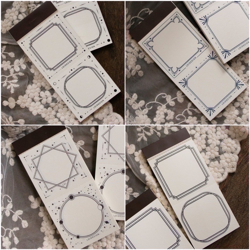 【分裝-便簽】樂意Loidesign《神秘學/植物園/三半拍-月光譜/美好播放-小星星》-細節圖8