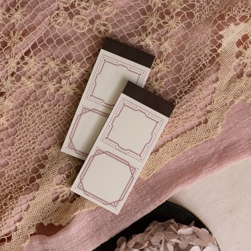 【分裝-便簽】樂意Loidesign《神秘學/植物園/三半拍-月光譜/美好播放-小星星》-規格圖9