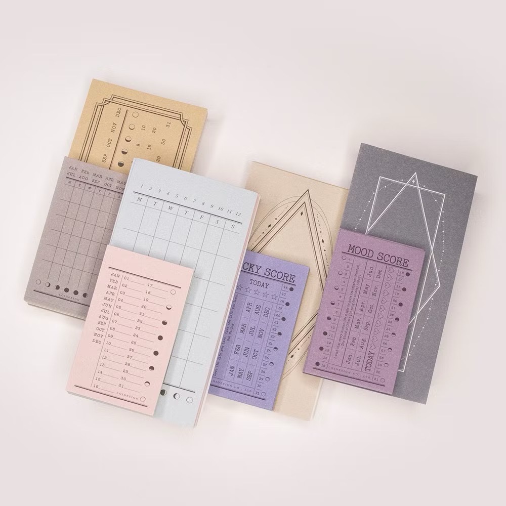 【分裝-便簽】樂意Loidesign便簽紙《天文學/紀錄/光之旅/花選集01》-規格圖9