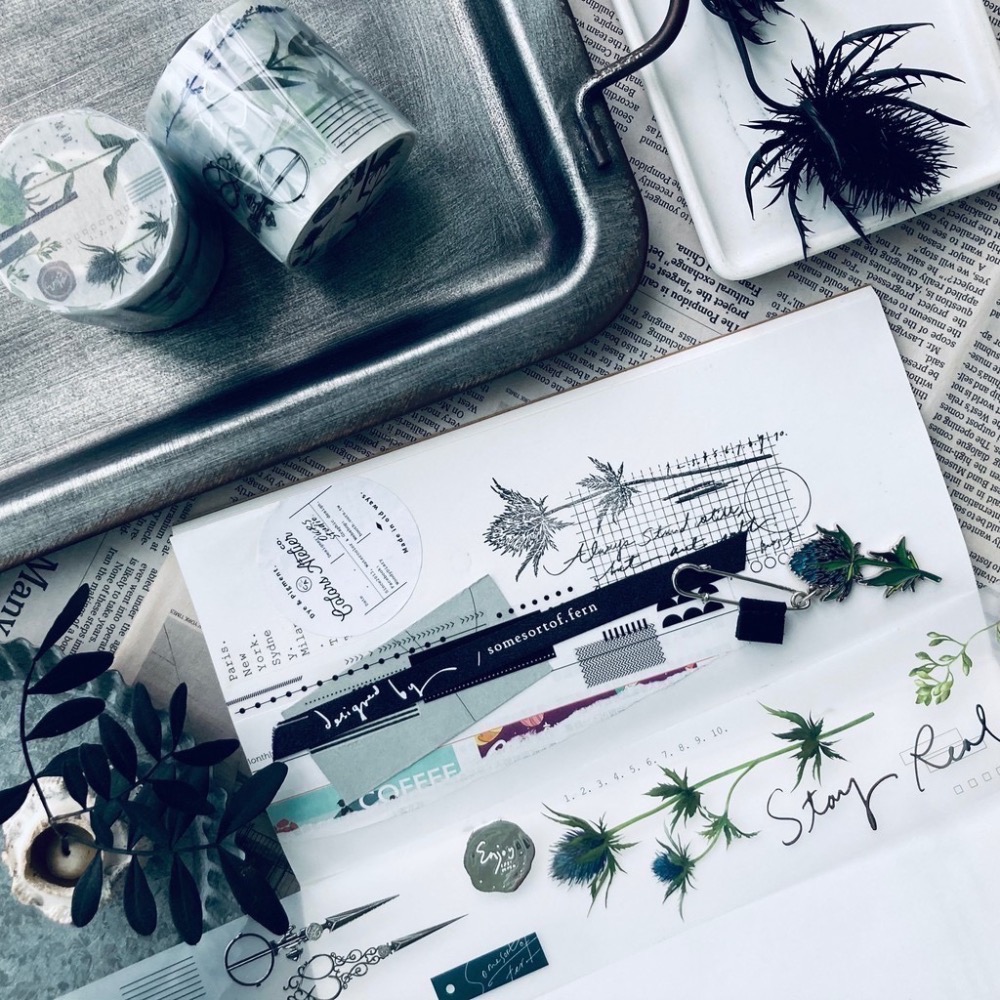 【分裝】羊君《群青 / 蒔果序》霧面PET膠帶-細節圖4