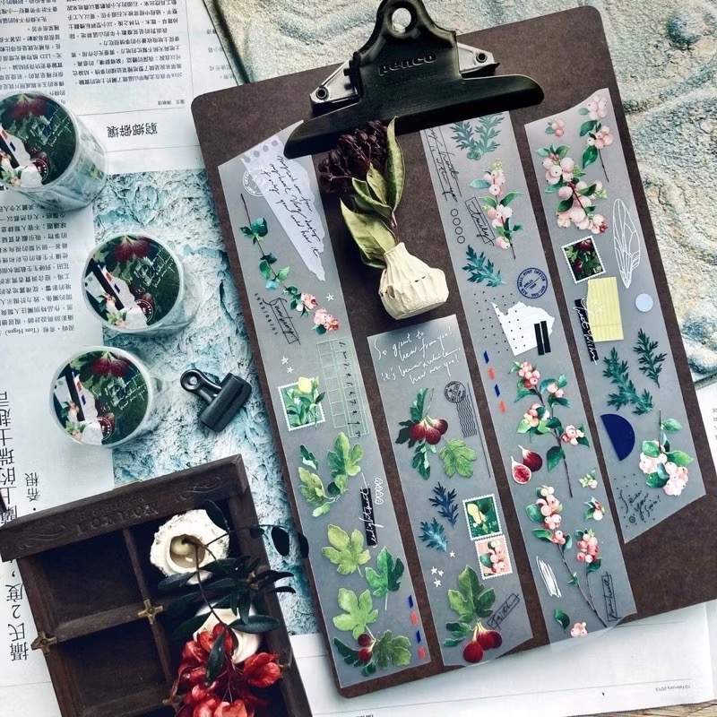 【分裝】羊君《群青 / 蒔果序》霧面PET膠帶-規格圖9