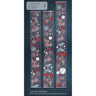 【分裝】木田森果wood3f《布榮黑/初果系列/琉璃蝶/婓虹蝶/藏紅花/銀朱花色/薔薇秘密/心動》PET膠帶-規格圖1