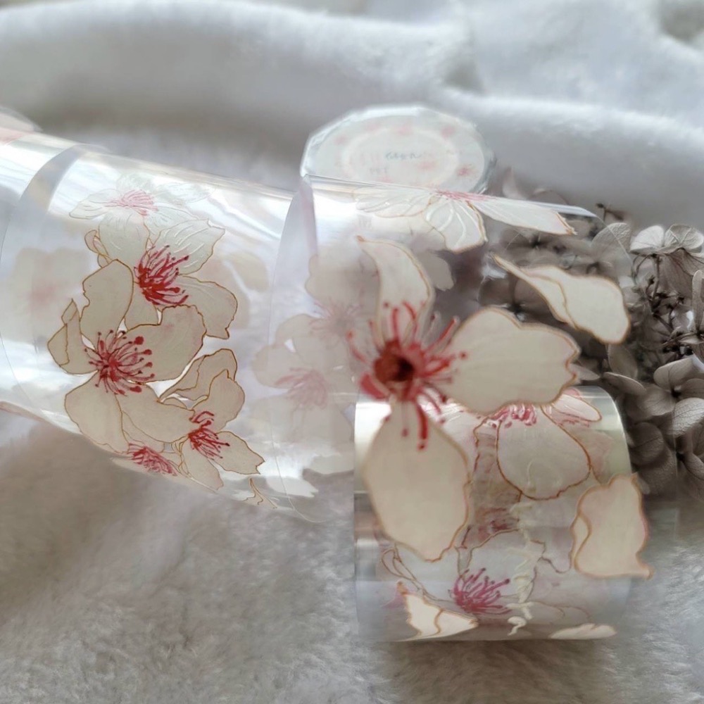 【分裝】仙女丸《泡泡裡的世界/花之卷/花之卷特別版/知秋/標籤》和紙 PET膠帶-細節圖4