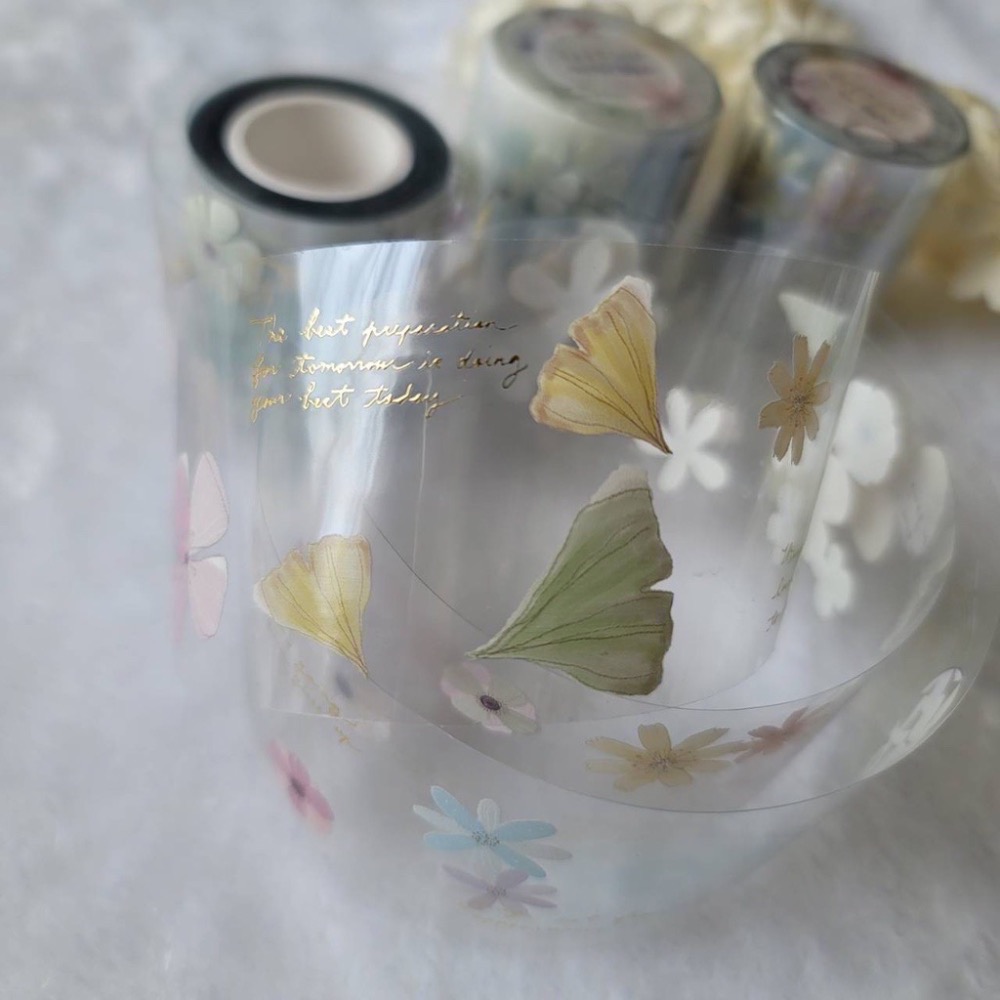 【分裝】仙女丸《泡泡裡的世界/花之卷/花之卷特別版/知秋/標籤》和紙 PET膠帶-細節圖7