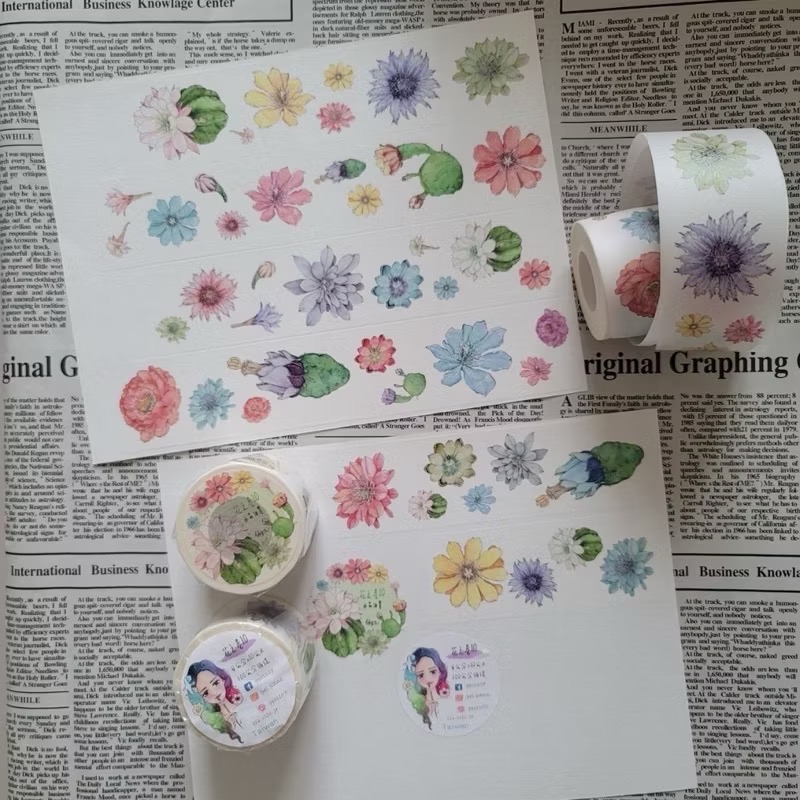 【分裝】仙女丸《泡泡裡的世界/花之卷/花之卷特別版/知秋/標籤》和紙 PET膠帶-規格圖9