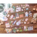 【分裝】Maruco小畫室《企鵝夏日甜品/喫茶店印象/甜點小賣車/獻給你的花朵》和紙 PET膠帶-規格圖11