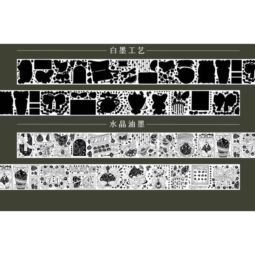 【分裝】BTY & 492試驗田聯名出品《寶石禮物》PET膠帶-細節圖3