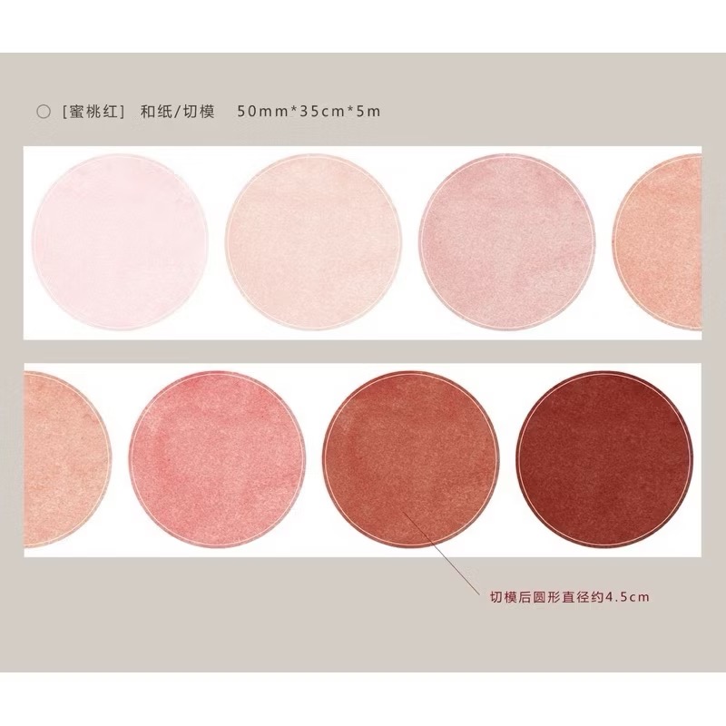 【分裝】MOODTAPE A《Travel Movie/完美一週/手帳裡的小時光/甜心麵包屋/躲貓貓》PET膠帶-規格圖2