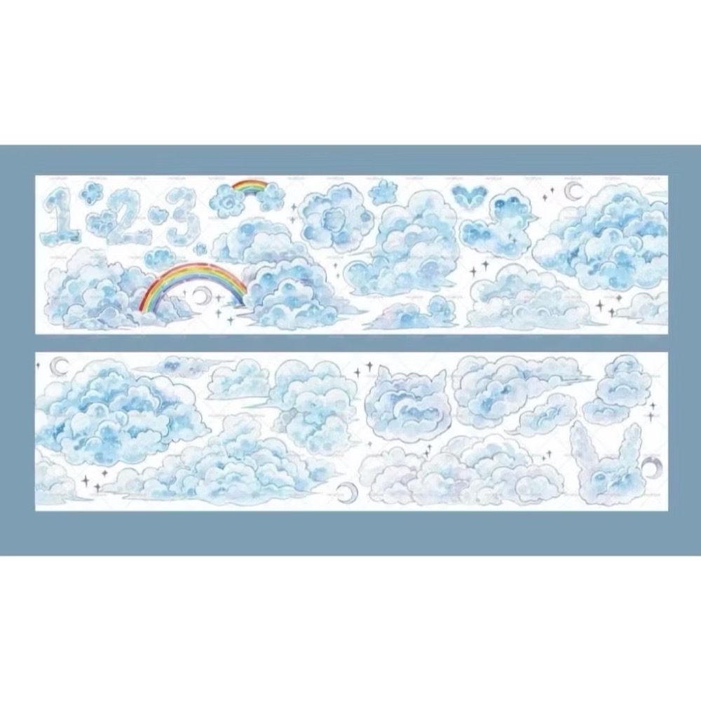 【分裝】MOODTAPE A《Travel Movie/完美一週/手帳裡的小時光/甜心麵包屋/躲貓貓》PET膠帶-規格圖2