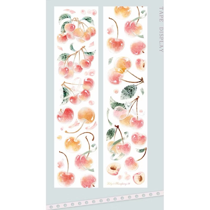 【分裝】MOODTAPE A《Travel Movie/完美一週/手帳裡的小時光/甜心麵包屋/躲貓貓》PET膠帶-規格圖2