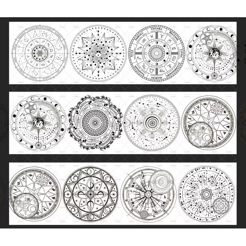 【分裝】MOODTAPE A《Travel Movie/完美一週/手帳裡的小時光/甜心麵包屋/躲貓貓》PET膠帶-規格圖2