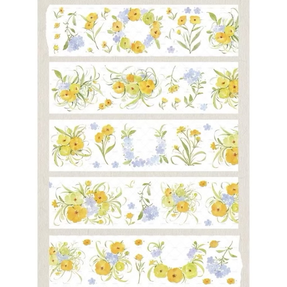 【分裝】MOODTAPE A《Travel Movie/完美一週/手帳裡的小時光/甜心麵包屋/躲貓貓》PET膠帶-規格圖2