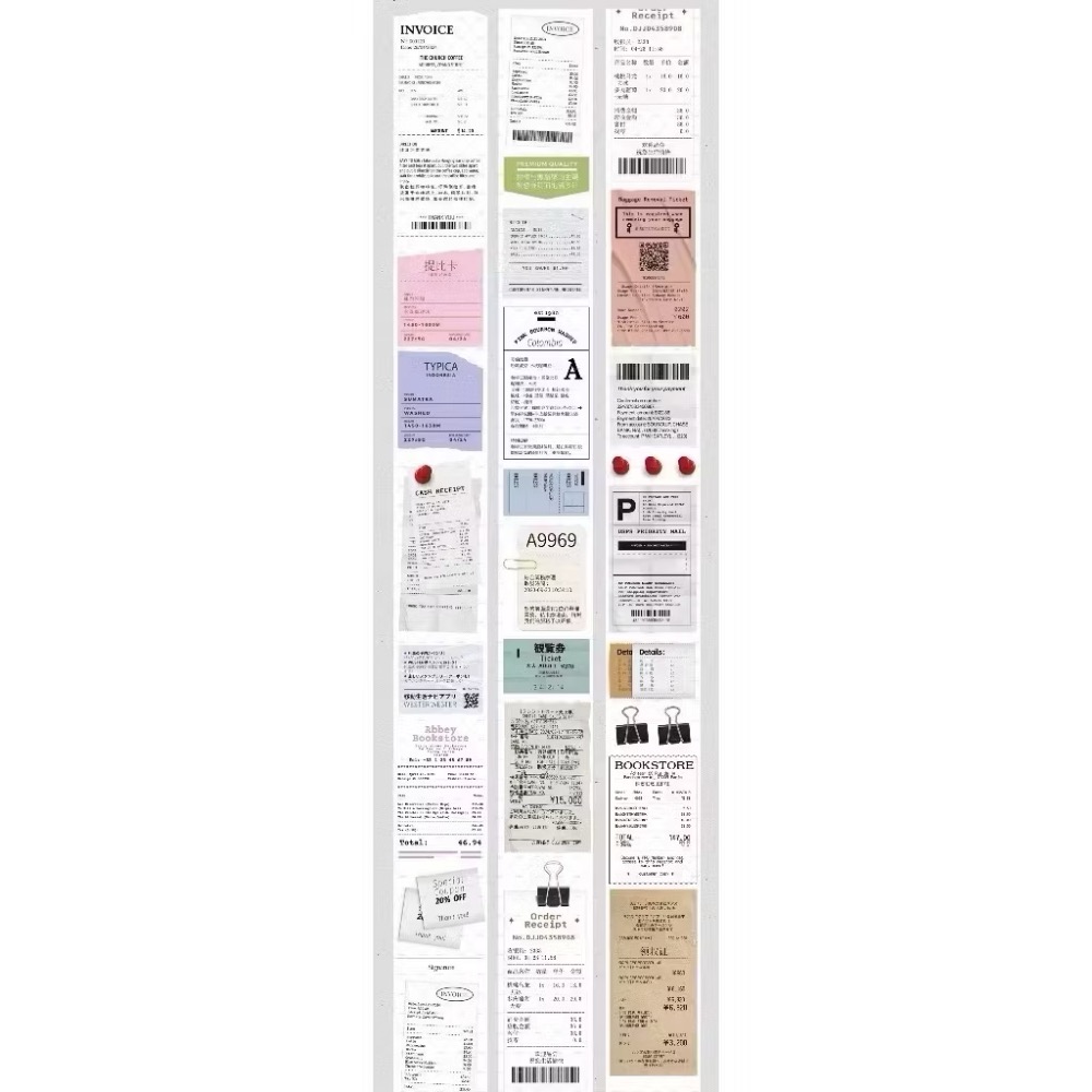 【分裝】MOODTAPE A《Travel Movie/完美一週/手帳裡的小時光/甜心麵包屋/躲貓貓》PET膠帶-規格圖2