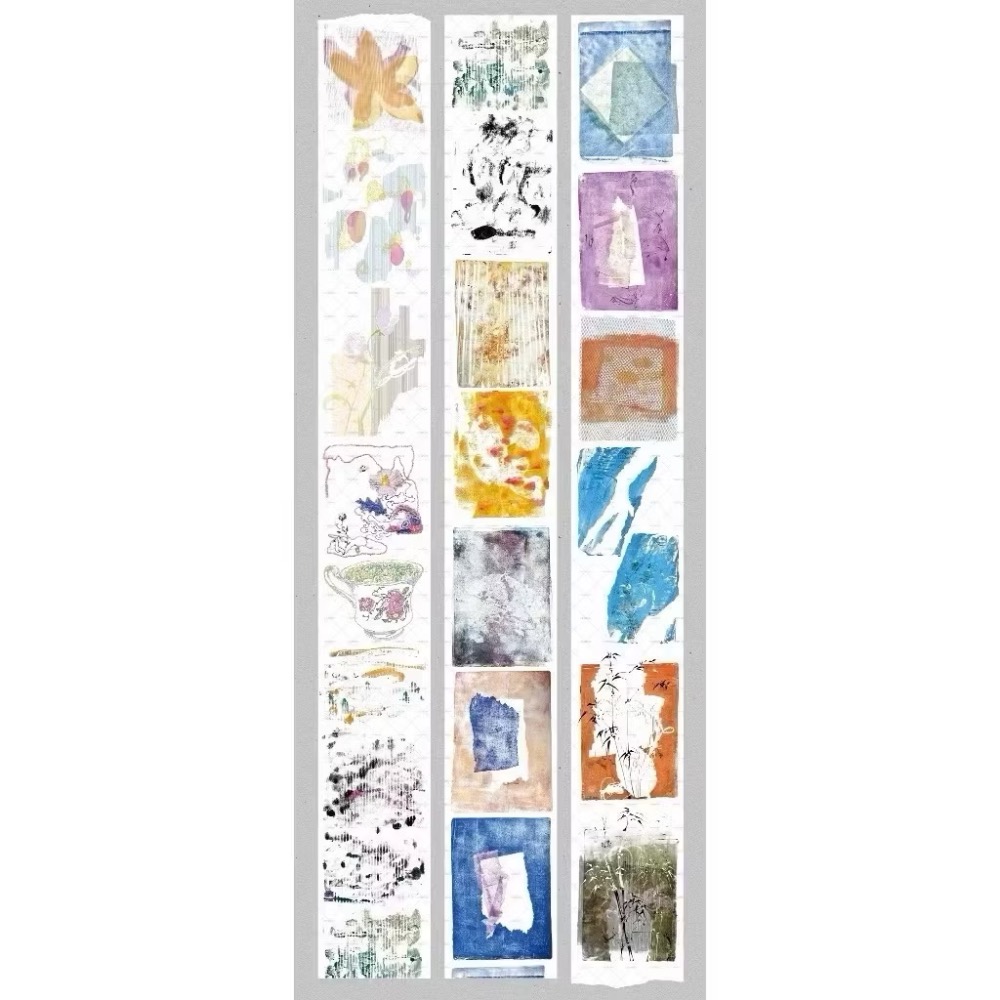 【分裝】MOODTAPE A《Travel Movie/完美一週/手帳裡的小時光/甜心麵包屋/躲貓貓》PET膠帶-規格圖2