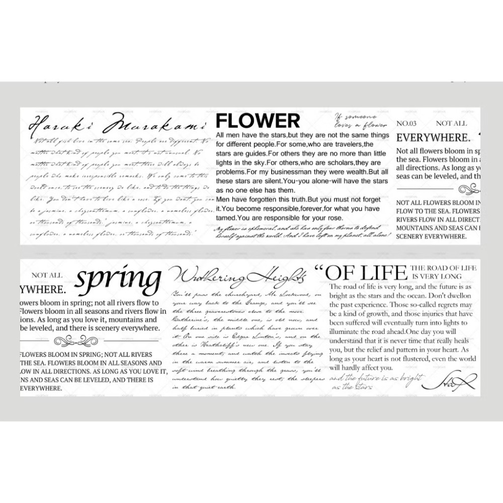 【分裝】MOODTAPE A《Travel Movie/完美一週/手帳裡的小時光/甜心麵包屋/躲貓貓》PET膠帶-規格圖2