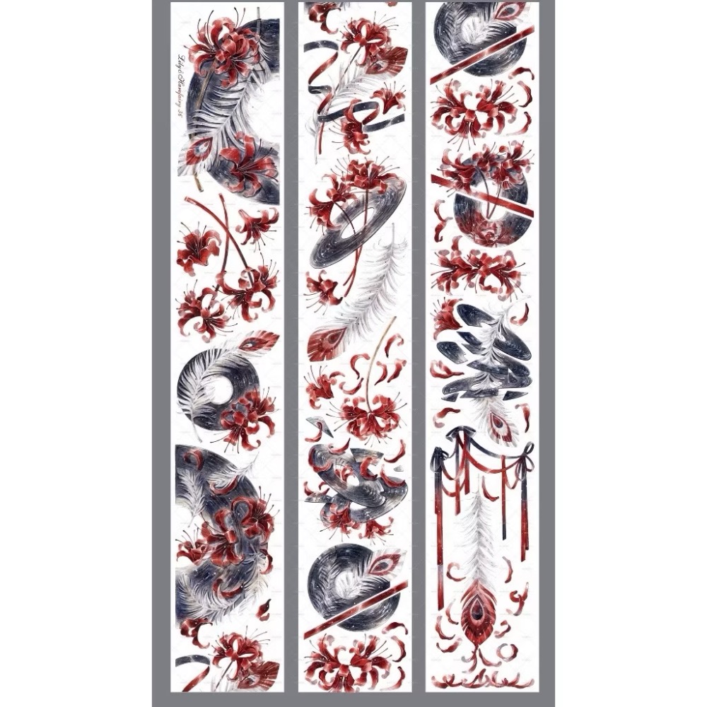 【分裝】MOODTAPE B《午夜迷樂/工作一刻/城市天空之上/春欲乘風歸去/夢中馬戲團/伊莎貝拉/橘子糖》PET膠帶-規格圖2