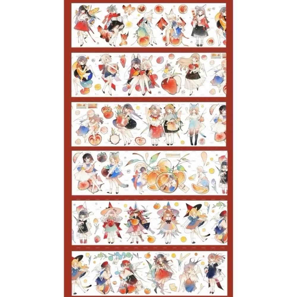 橘子糖（6.5x120cm）琉璃光