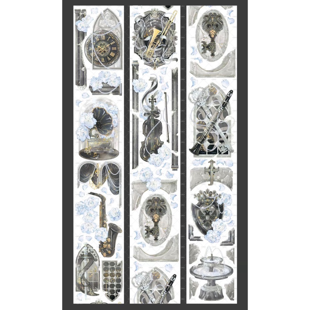 【分裝】MOODTAPE《生活攻略/街區及其居民/旅居日記/天才女友/午夜迷樂/工作一刻/城市天空之上》PET膠帶-規格圖9