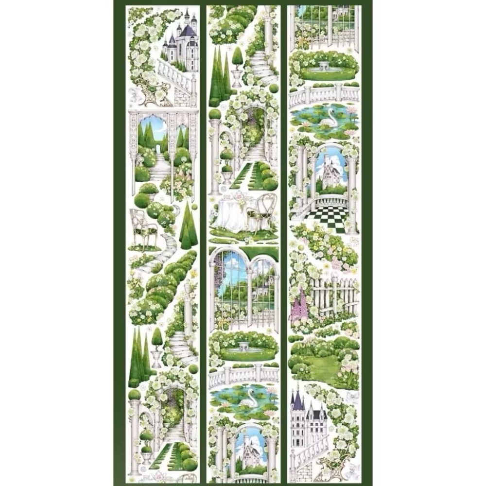 天鵝堡（7.5x100cm）3D珠光