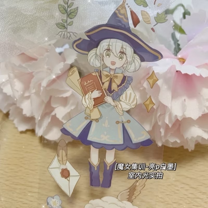 【分裝】繪空事務所《魔女集訓/月見來信》PET膠帶-細節圖2
