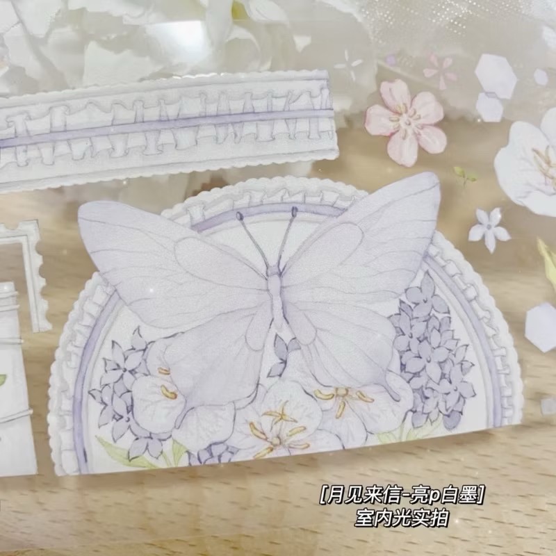 【分裝】繪空事務所《魔女集訓/月見來信》PET膠帶-細節圖3