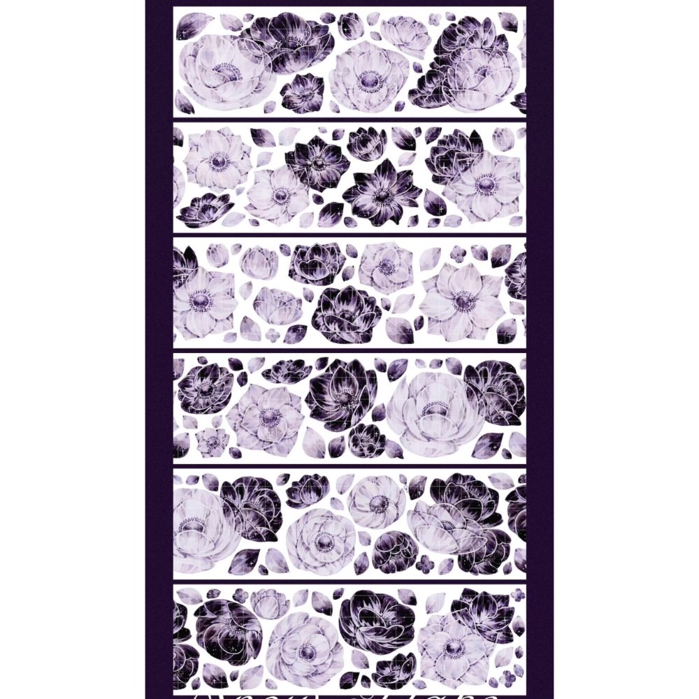 【分裝】Snowflake Studio《雲上頌歌/月華星沙/鍾庭倒影/菲林默片/蓮憶江南/月食蝶羽》PET膠帶-規格圖9