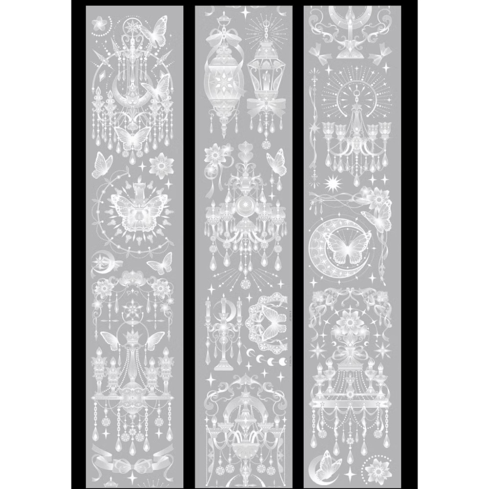 【分裝】一木一橫《月光之下/此間密聞/朦朧月光/挽星海/雪落寒梅/巧若倩兮/燈影琉璃/郁森精靈/西子湖畔》PET膠帶-規格圖1