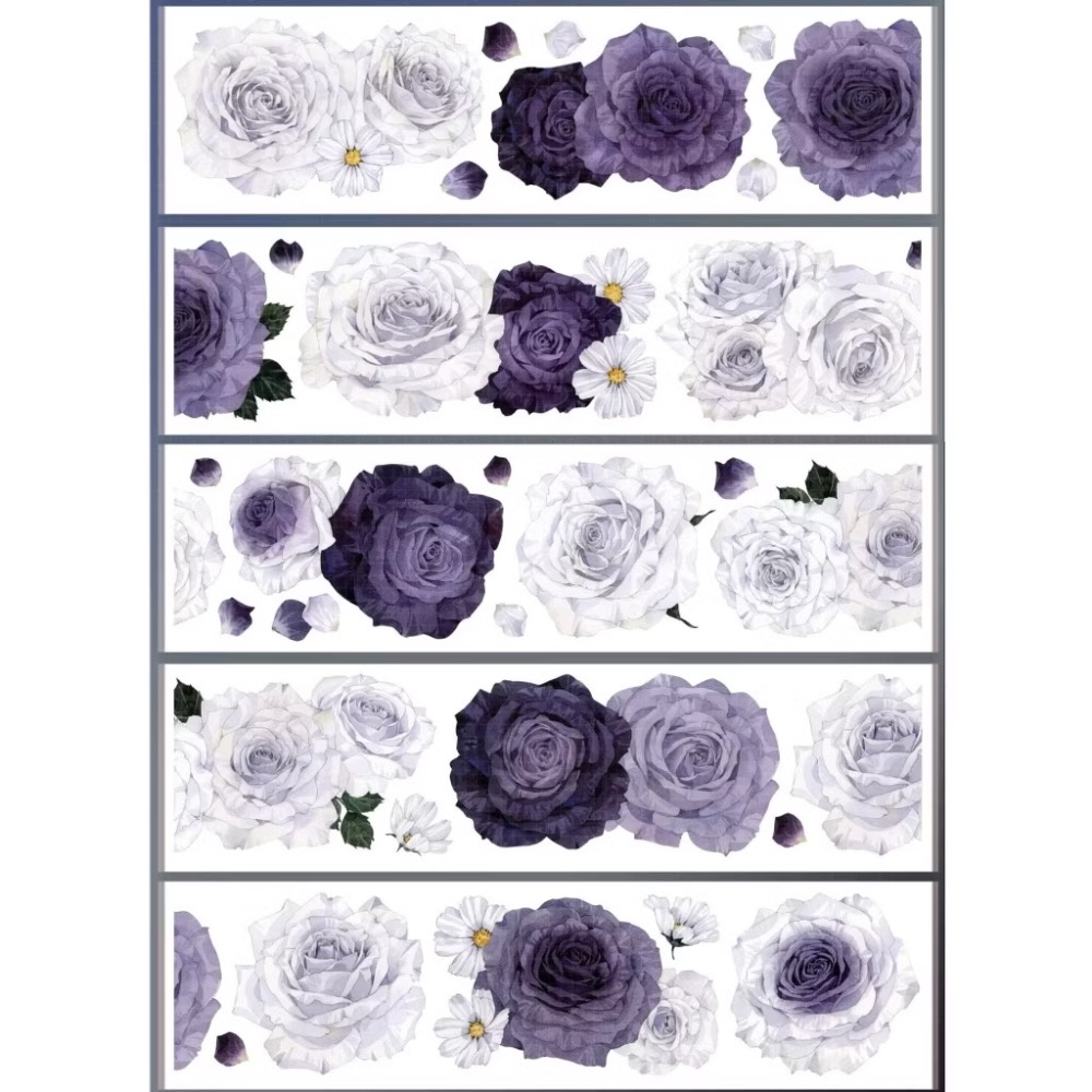 【分裝】一木一橫《月光之下/此間密聞/朦朧月光/挽星海/雪落寒梅/巧若倩兮/燈影琉璃/郁森精靈/西子湖畔》PET膠帶-規格圖1