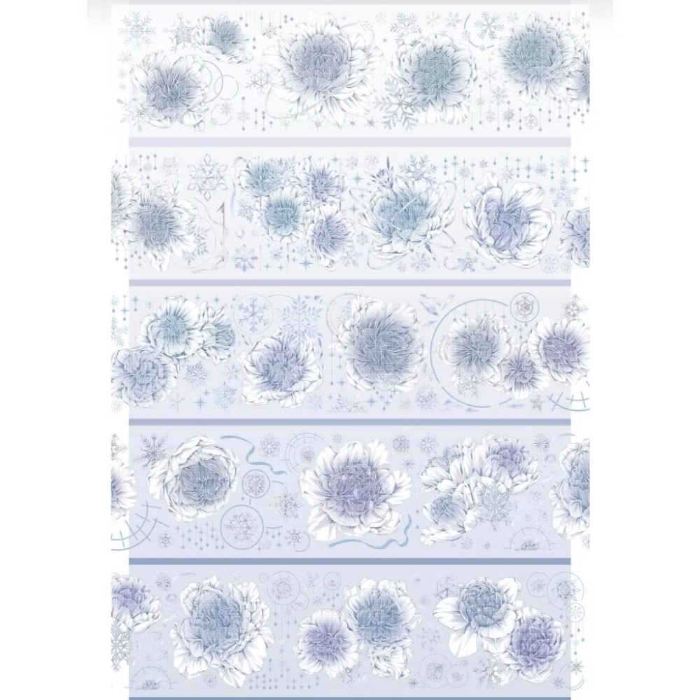 花朝霧仙（6x100cm）貝殼光