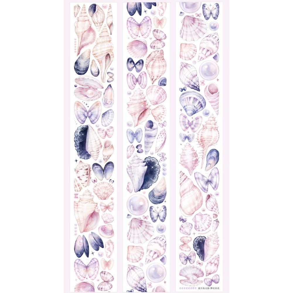 【分裝】浸月島文創《新品：伴玫溢香/悠然時光/小羊咩咩》PET膠帶-細節圖8