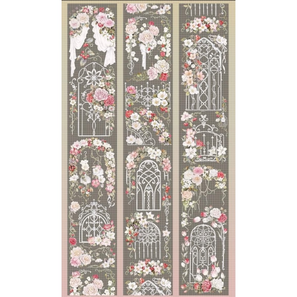 【分裝】魔法堂原創工作室《新品：狼族密語/沁藍光年/純愛/似錦》PET膠帶-規格圖7