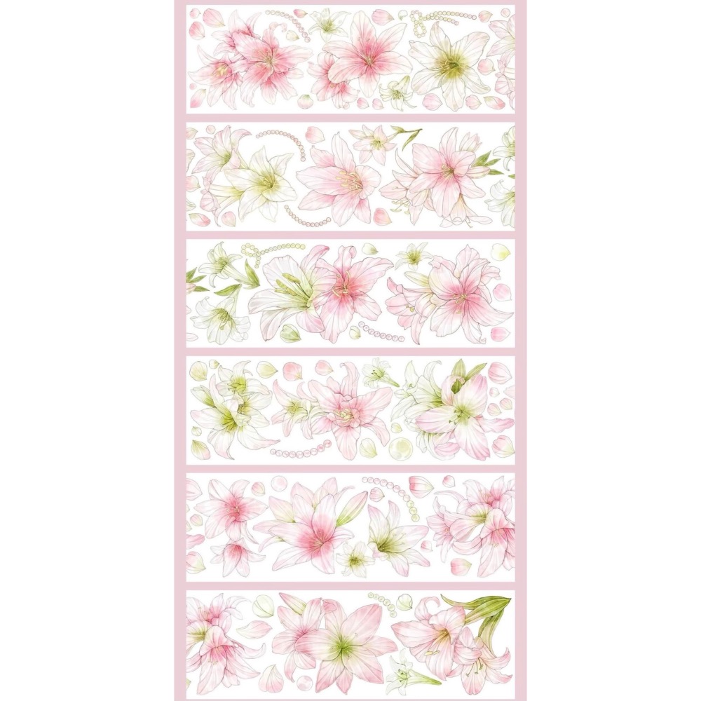 【分裝】MERRY TAPE《迎春/花嫁/初見/鐵炮/鈴蘭》PET膠帶-細節圖5