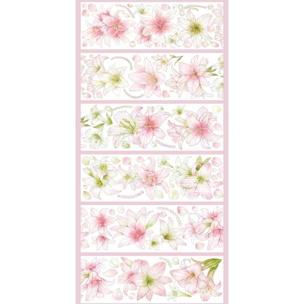 【分裝】MERRY TAPE《迎春/花嫁/初見/鐵炮/鈴蘭》PET膠帶-規格圖6