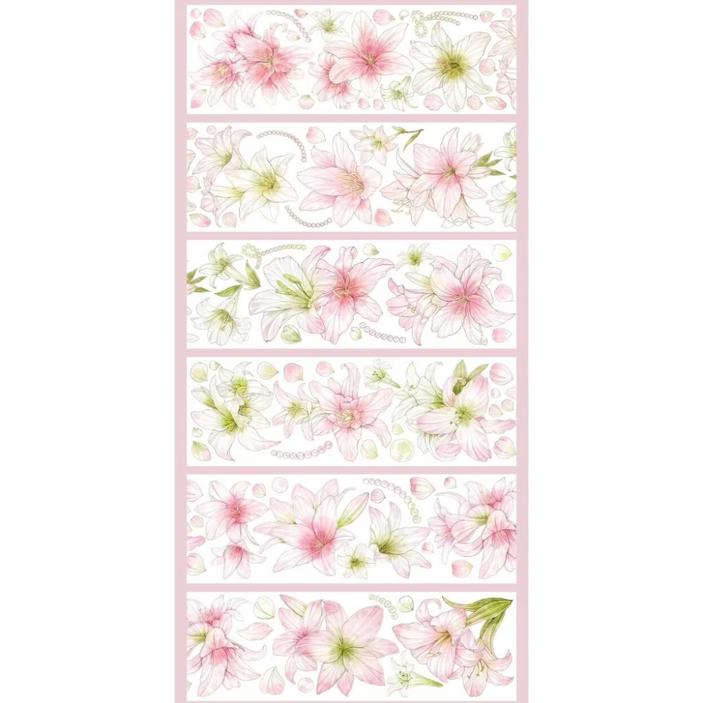 【分裝】MERRY TAPE《迎春/花嫁/初見/鐵炮/鈴蘭》PET膠帶-規格圖1