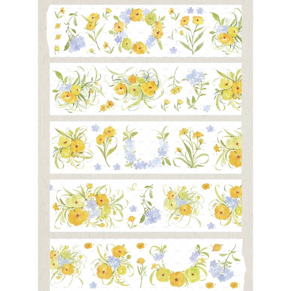 【分裝】MOODTAPE《新品：金箔紙/童年的紙飛機/風的輕撫/重疊定格/小票留存/輕又軟/速寫人生》PET和紙膠帶-規格圖1