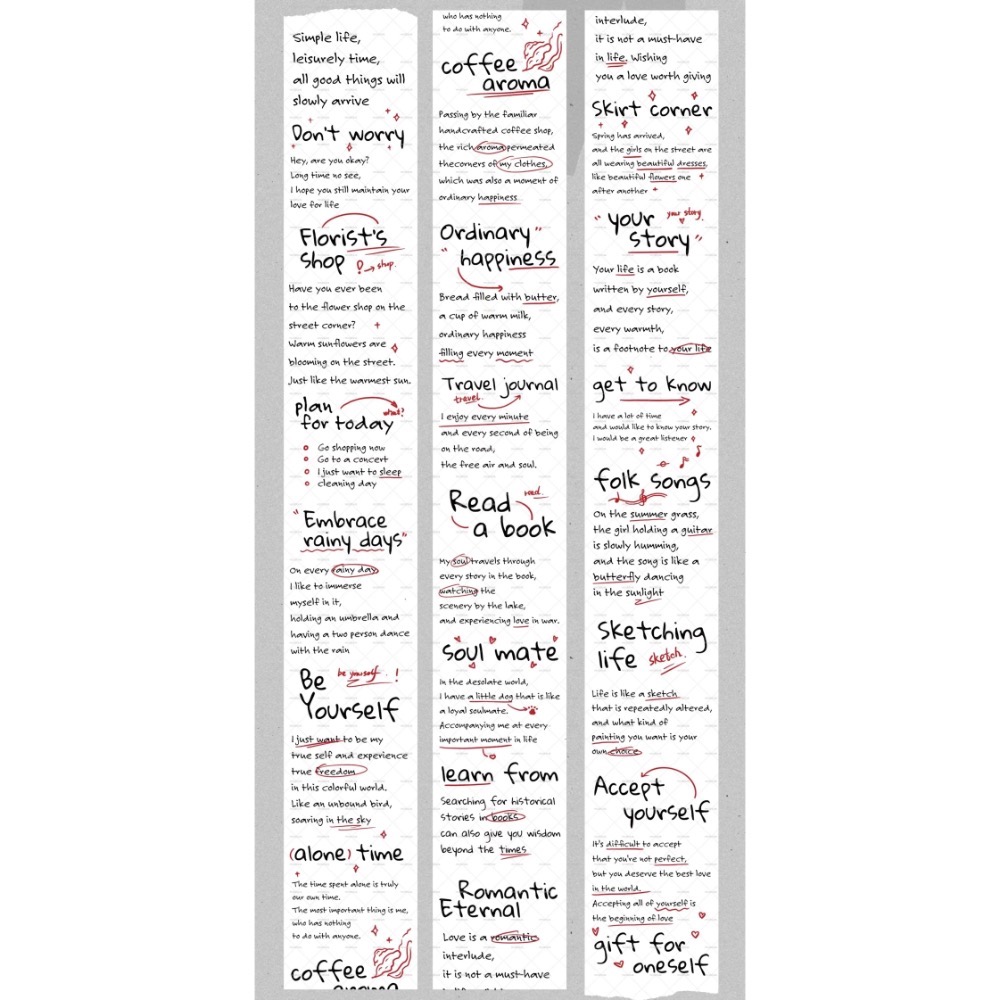 速寫人生（4x80cm）普P