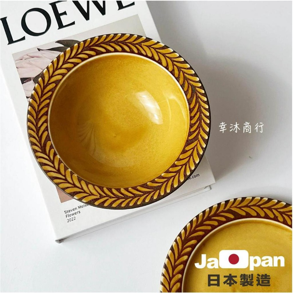 幸沐商行】日本製飴釉花粧系列餐盤 盤子 碗盤 陶瓷盤淺盤 加厚 湯碗 意大利麵盤 南瓜湯盤 5寸6寸7寸8寸-細節圖6