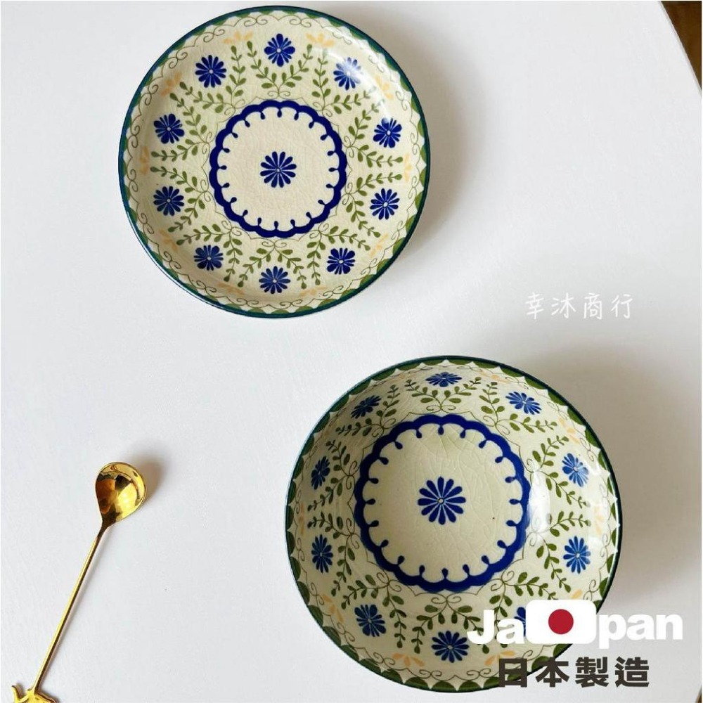 【幸沐商行】日本製波蘭和心餐盤 盤子 碗盤 陶瓷盤 湯碗 淺盤 加厚 圓盤 日本食器 小碗 井飯碗 3寸4寸6寸-細節圖8