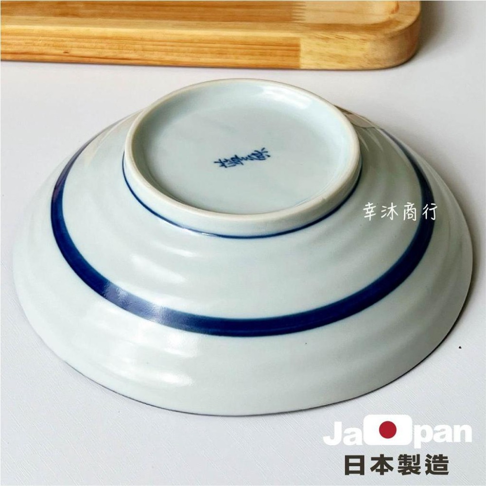 【幸沐商行】日本製繪梅5寸井碗　彩十草花邊5寸皿 餐盤 甜品盤 井飯碗 日本食器 盤子 碗盤 陶瓷盤 繪梅 淺盤-細節圖4