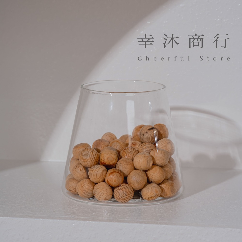 【幸沐商行】台灣檜木球擴香組 天然檜木球搭配人氣款富士山杯 玻璃杯 裝飾 擺設 擴香 可滴精油-規格圖11