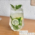 【幸沐商行】夏日高款六角杯大容量550ml 氣泡飲料 冷飲 調飲杯 飲料杯 玻璃杯 水杯 高質感 網紅玻璃杯-規格圖11