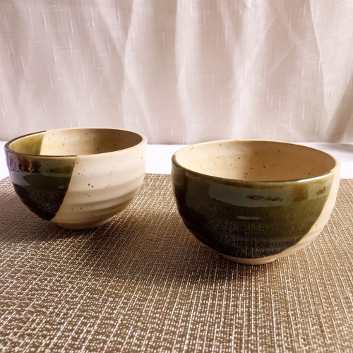 【幸沐商行】日本進口日本製桃山織部いっぷく碗 餐具 碗 茶碗 食器