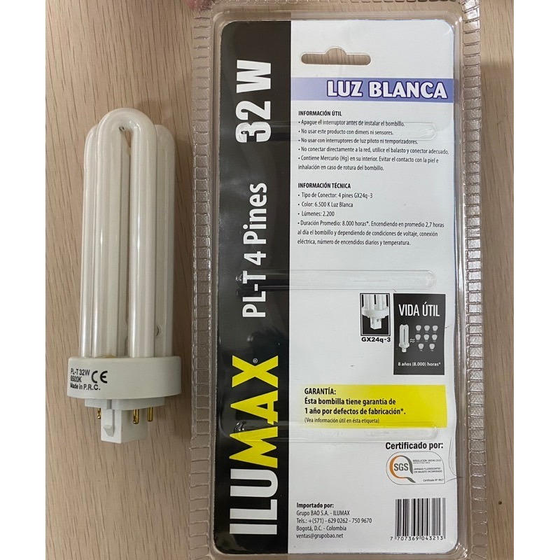 【金光閃閃】DULUX T/E 32W 865 6500K 白光4P PLT PL-T 適配 OSRAM 歐司朗-細節圖2