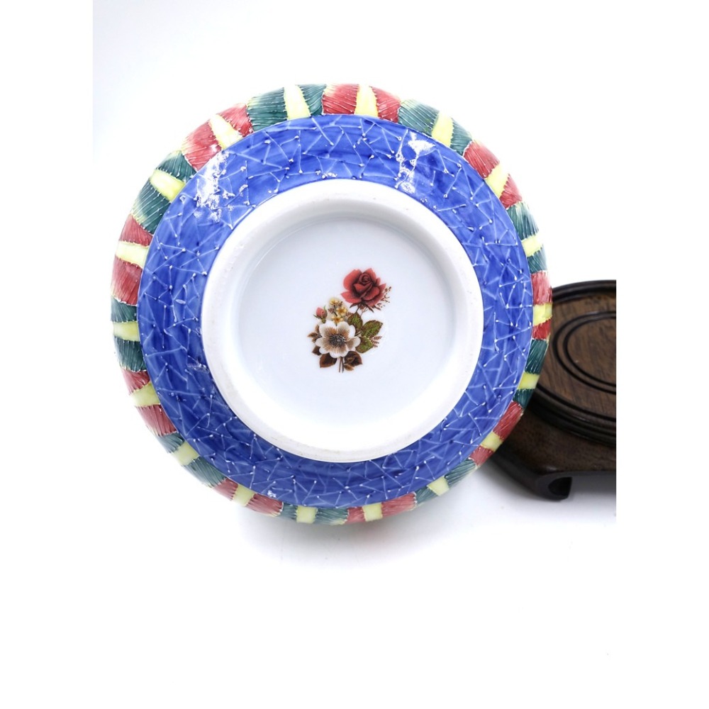 故宮御用國寶彩繪大師-林春香 法華牡丹瓶 聚寶盆 招財開運風水 財源廣進花開富貴壺 手工精雕高級瓷 法華彩收藏增值附禮盒-細節圖9