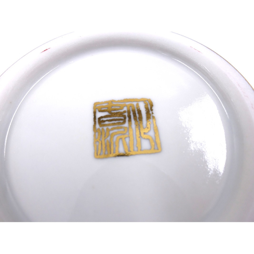 故宮御用國寶彩繪大師-林春香 美麗人生瓶 鳳蝶起舞聚寶盆 招財開運 財源廣進 聚寶盆 手工精雕 高級瓷 法華彩收藏增值-細節圖4